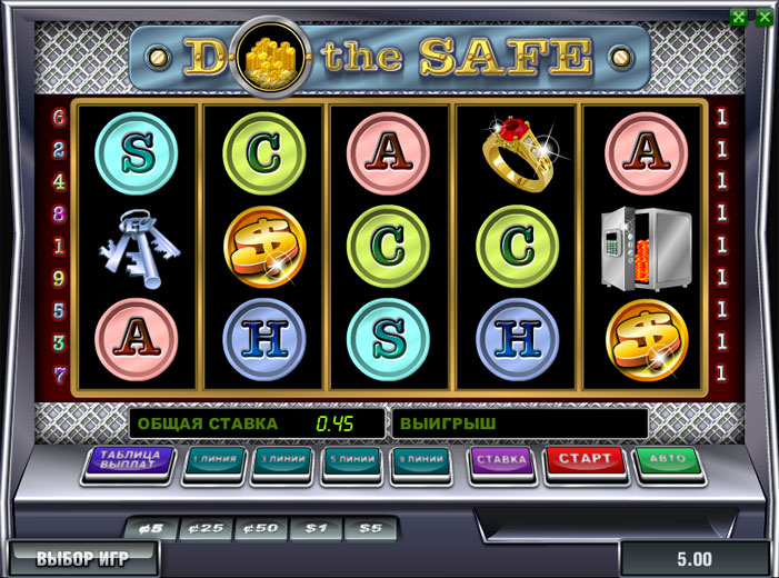 Игровые автоматы на деньги «Do The Safe» в казино Вулкан 24