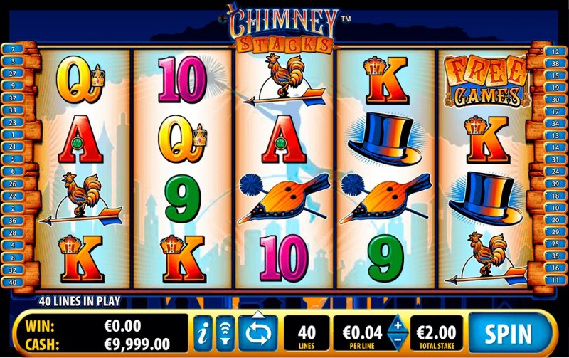 Игровой автомат «Chimney Stacks» в казино Вулкан