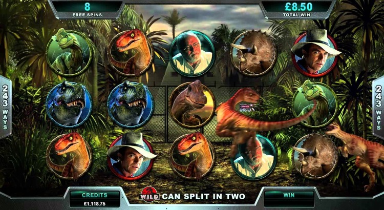 Игровой автомат «Jurassic Park» в онлайн казино Вулкан