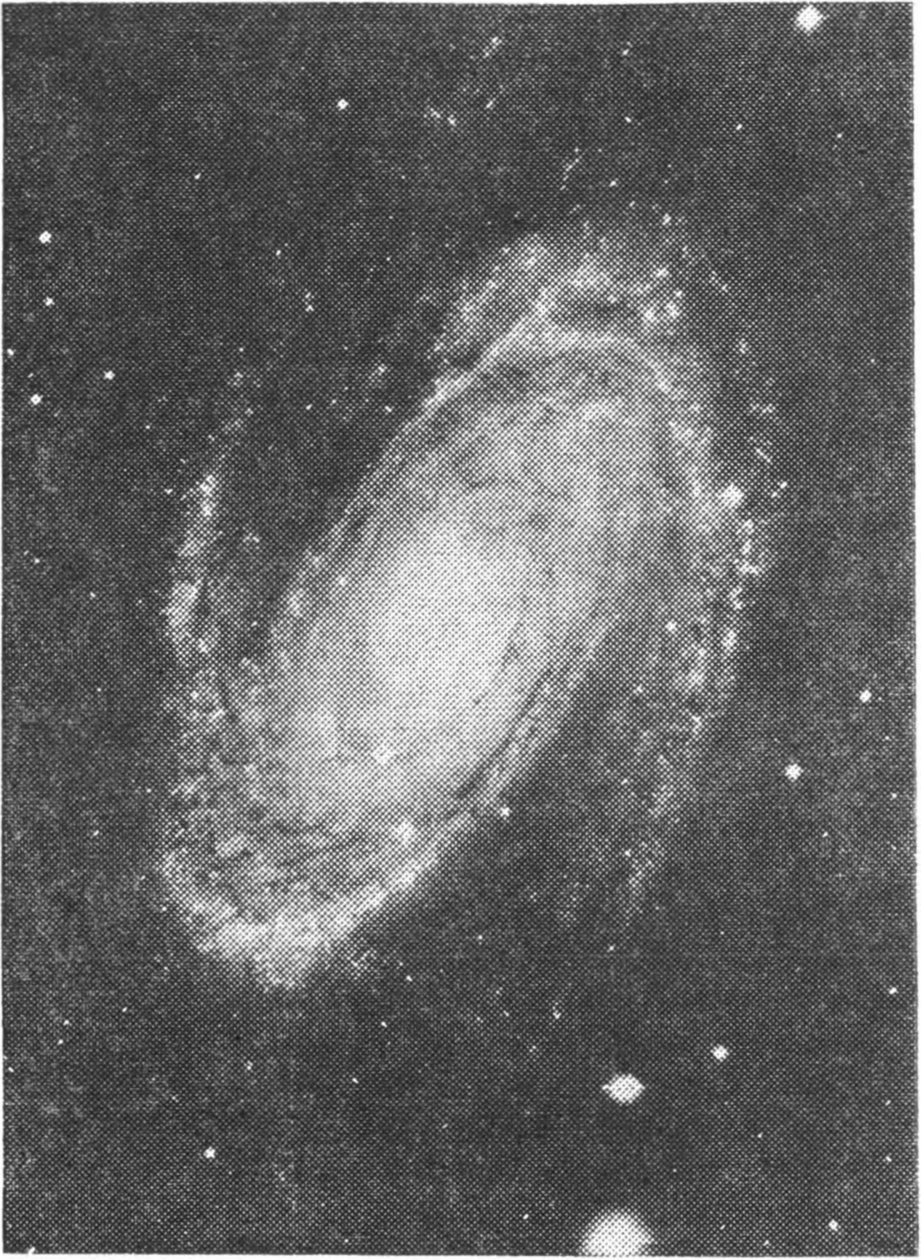 Рис. 180. Спиральная галактика M 81