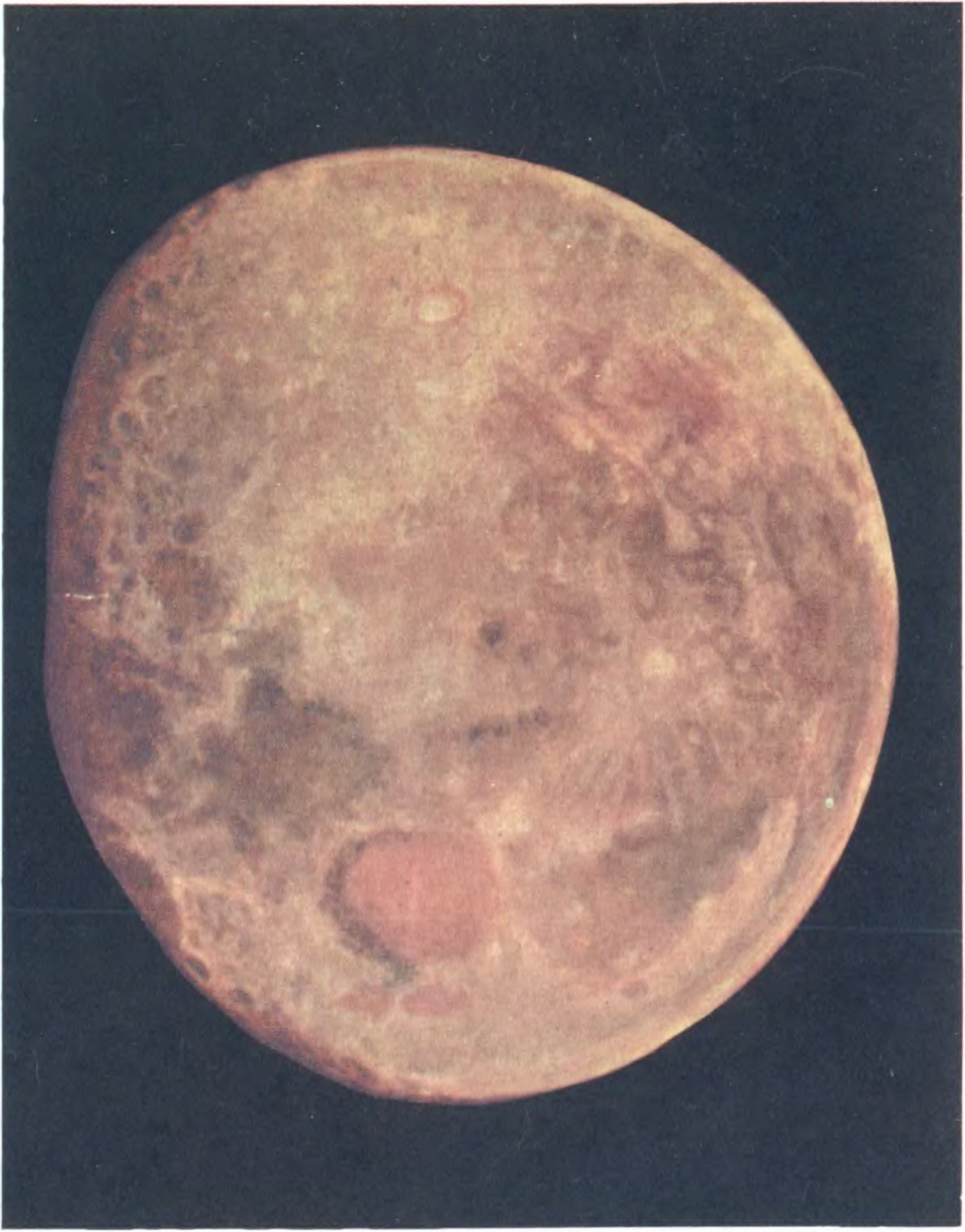 Цветная фотография Луны, полученная Н.П. Барабашовым