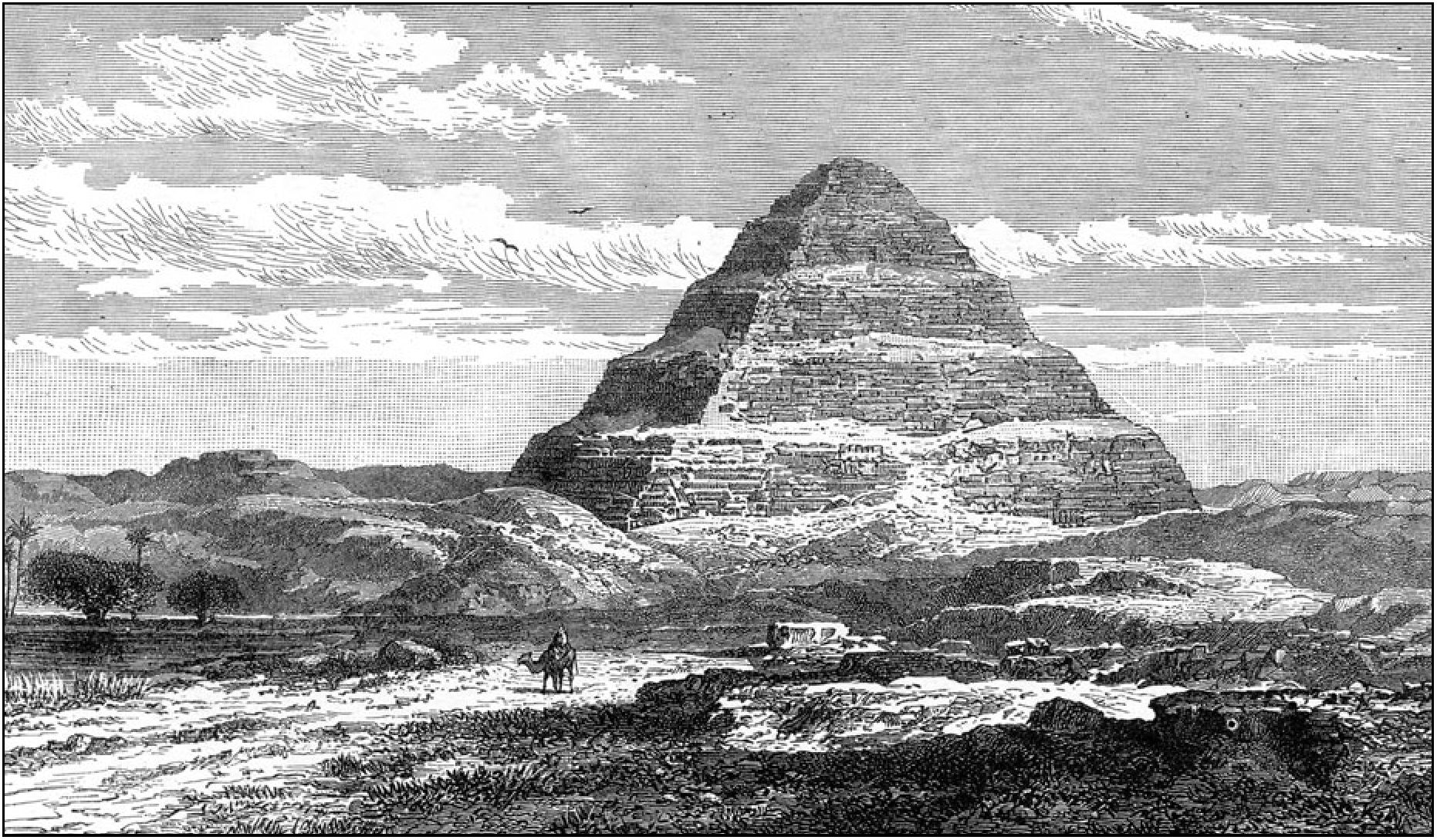 Ступенчатая пирамида в Саккаре