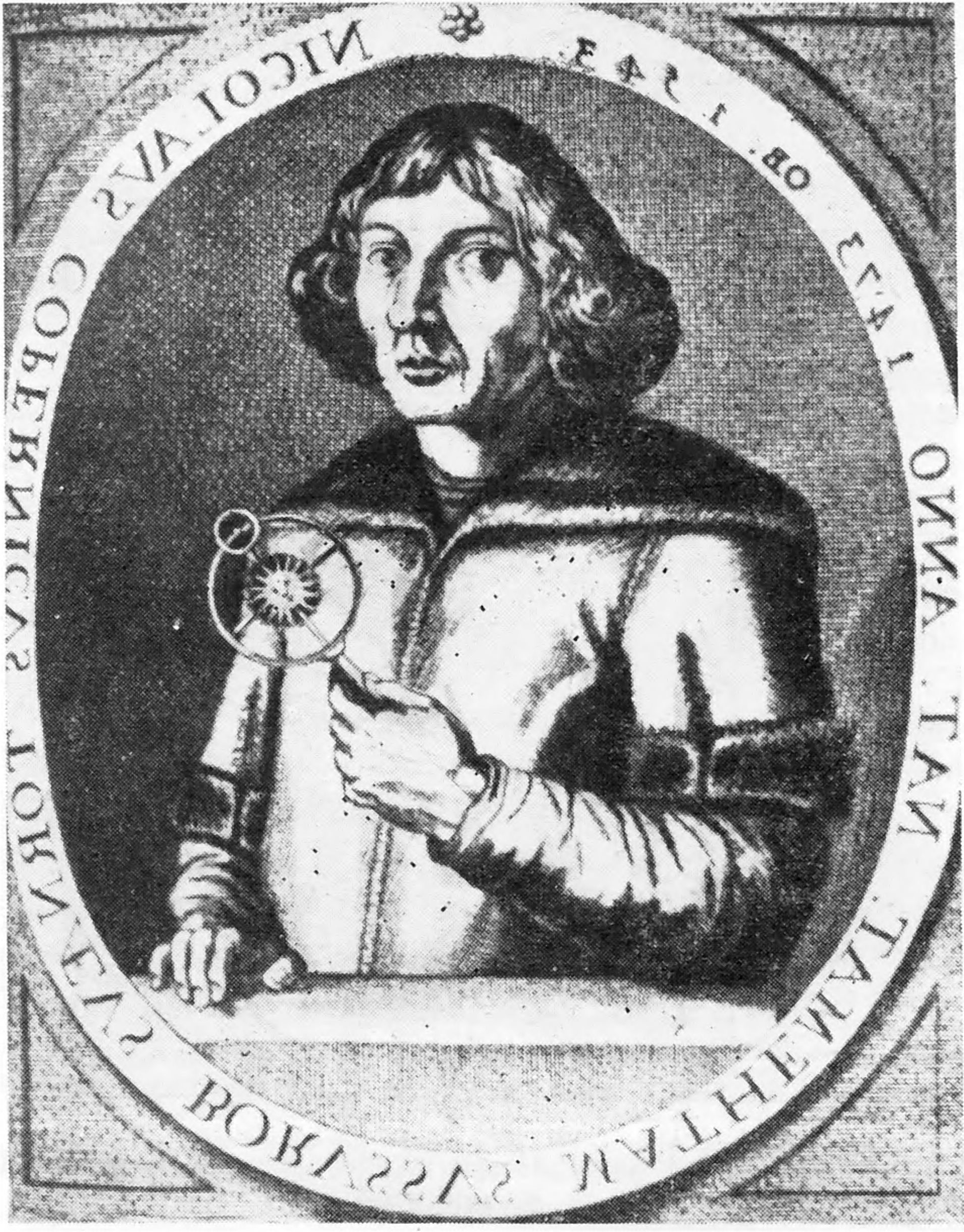 Николай Коперник. Гравюра И. ван Меурса из книги П. Гассенди (1654)