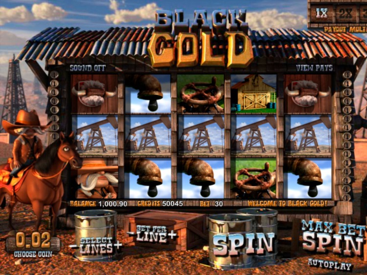 Игровой автомат «Black Gold» в казино Азарт Плей