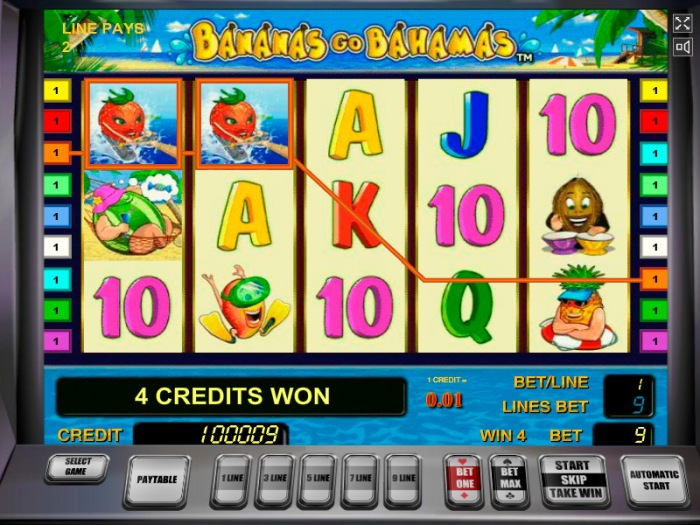 Игровой автомат «Bananas Go Bahamas» в казино Joycasino на деньги