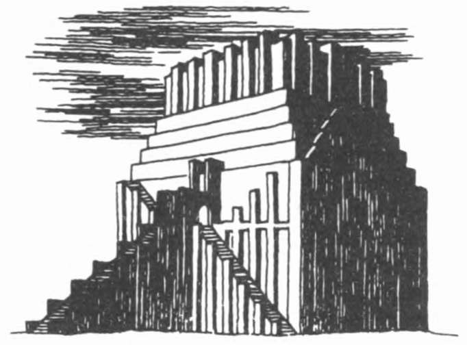 Рис. 36. Вавилонская башня-обсерватория Этаменанка (реконструкция)